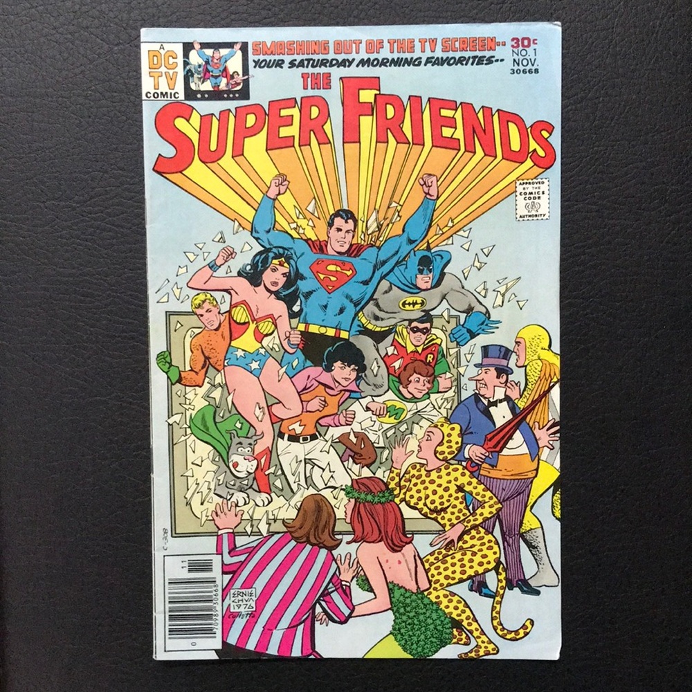 Vintage DC Comics The Super Friends comic book #1 1st Issue
